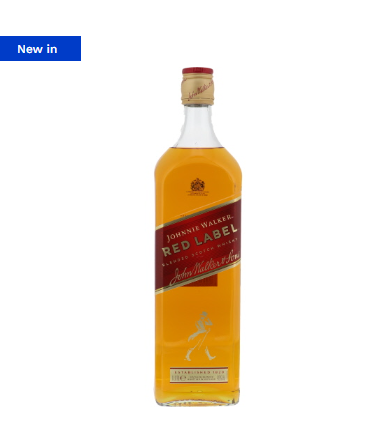 Johnnie Walker Red Label 40° 1 L x 6 bottles